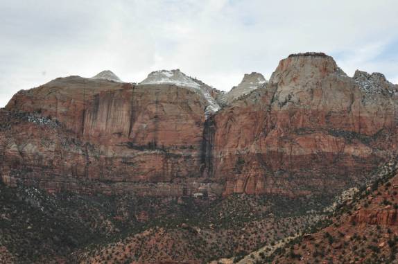 As montanhas e paredões do Zion National Park, em Utah, nos Estados Unidos